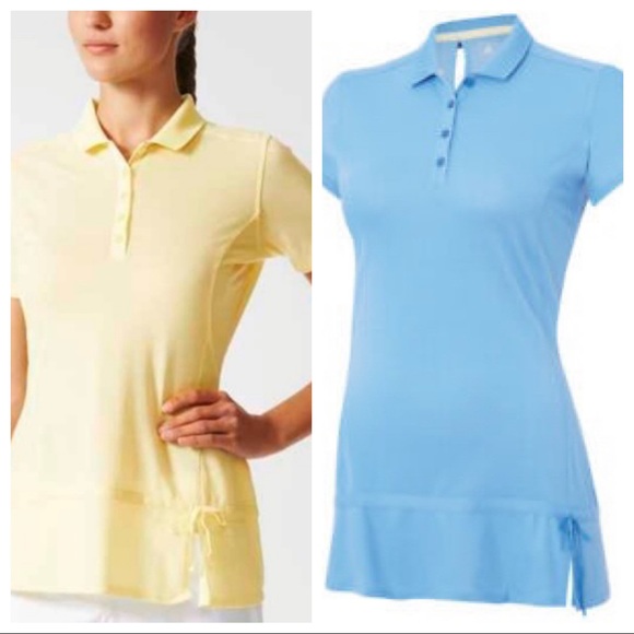 NWT ADIDAS Golf Navy Top Adjustable Hem Keyhole Back - Picture 10 of 10